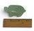 Gemstone Vintage Hand Carved Light Green Nephrite Jade Turtle Tortoise Figurine Red Box For Sale - Image 7 of 12