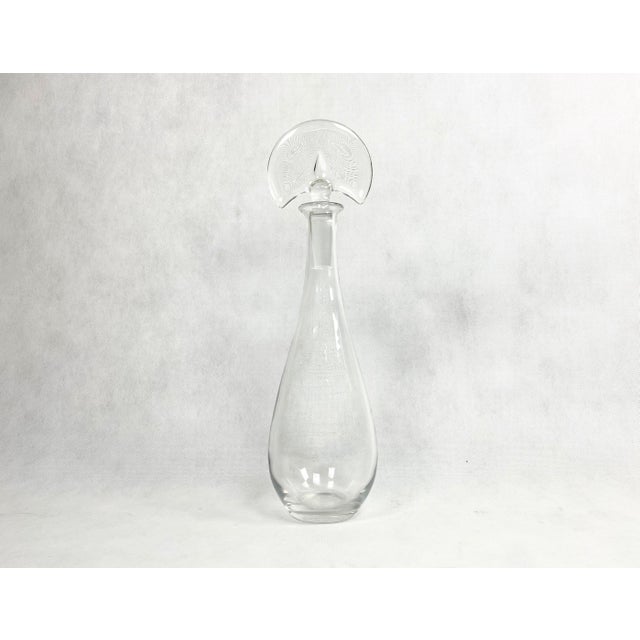 Boho Chic Large Art Deco Carafe, 1940s For Sale - Image 3 of 7