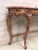 Renaissance Style Carved and Gilded Walnut Pier Mirror and Console Table For Sale - Image 4 of 13