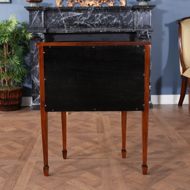 Niagara Furniture Mahogany Hepplewhite Commode For Sale - Image 9 of 13