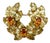 Vintage Rhinestone Wreath Brooch by Mitchel Maer, 1950s For Sale