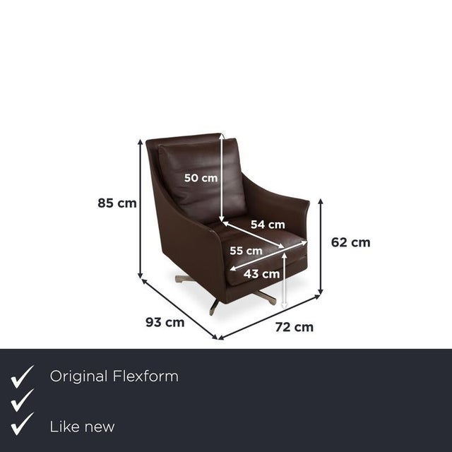 with the Flexform Boss swivel chair, you bring a true piece of Italian elegance into your home, combining design and...