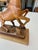 Vintage Carved Wood Horse & Jockey Sculpture by Anri in Italy For Sale - Image 11 of 15