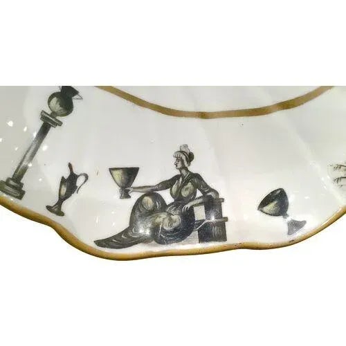 Mediterranean Vintage Classical & Acanthus Leaf Dish For Sale - Image 3 of 5