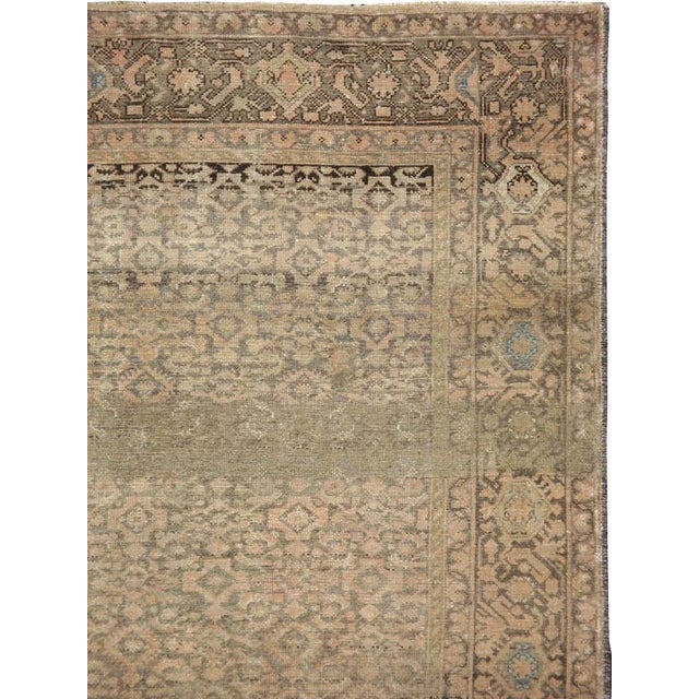 Antiqe Malayer Corridor Rug rug no.10027 For Sale In New York - Image 6 of 6