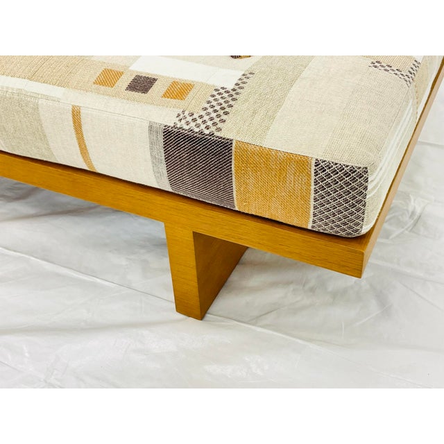 Vintage Custom California Modern Daybed, Solid Wood Slatted Base, La Modern For Sale - Image 15 of 18