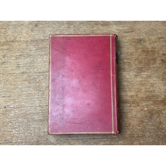Fascinating Antique Victorian Science & Engineering Book Physical Forces by Guillemin Illustrated Red Leather Bound Home Library Decor For Sale - Image 10 of 10