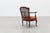 Brown Louis XV Style Oak and Cane Armchair, France, 1890 For Sale - Image 8 of 15