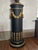 Ebonized Black Lacquered Bronze Mounted Italian Neoclassical Pedestal Column For Sale - Image 13 of 13