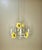 Vintage Sunflower Tole Chandelier For Sale - Image 9 of 9