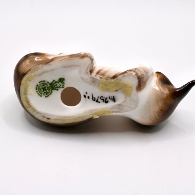 Ceramic Vintage Royal Doulton Bone China Character Kitten Figurine "Lying on Back" - Hn2579 For Sale - Image 7 of 8