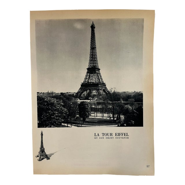 1952 La Tour Eiffel Photo For Sale