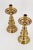 Antique 19th Century Large Pair of Portuguese Brass Candle Holders For Sale - Image 4 of 12