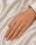 Traditional 18K White Gold Diamond Eternity Band Ring For Sale - Image 3 of 4