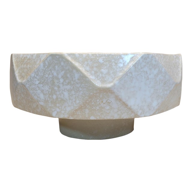 Mid Century Ikebana Footed Vase For Sale