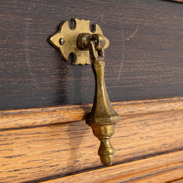 19th Century France Black Wood Chests of Drawers For Sale In Greensboro - Image 6 of 10