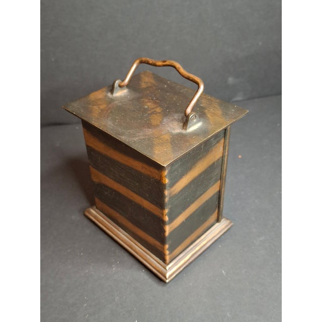 Antique 1895 Chandler’s Mechanical Bank National Brass Works Safe For Sale - Image 10 of 14