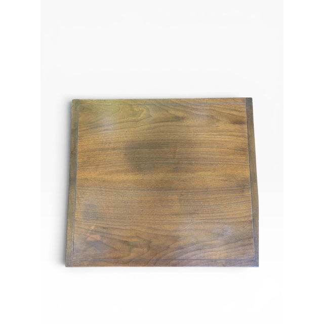1960s Hollywood Regency Campaign Style Nightstand by Baker Furniture For Sale In Boston - Image 6 of 8