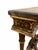 Brown 18th Century French Louis XVI Carved Wood and Marble Demi-Lune Console Table For Sale - Image 8 of 9