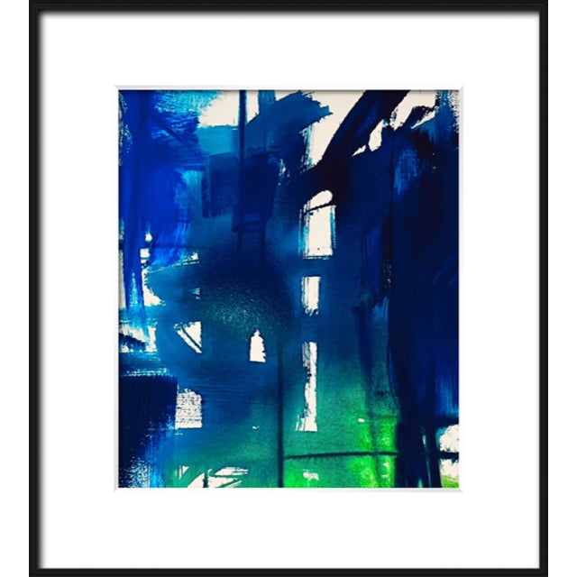 Abstract "Earth 2" Contemporary Original Abstract Expressionist Painting by Shabs Beigh For Sale - Image 3 of 5