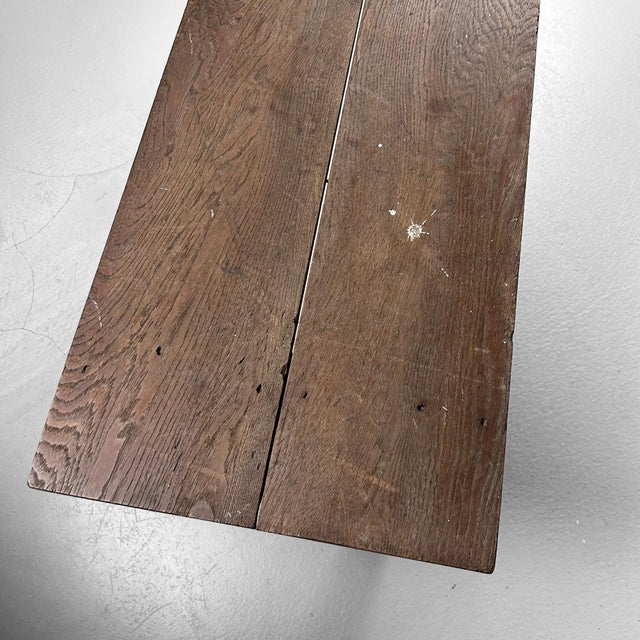 Taishō Minimalist Low Wooden Table, Japan, 1920s For Sale - Image 12 of 13