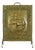 Vintage Brass Fire Screen with Sailboat Design, 1960s For Sale