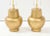 Gold JAMES MONT Design Gilt Leafed Lamps - A Pair For Sale - Image 8 of 11