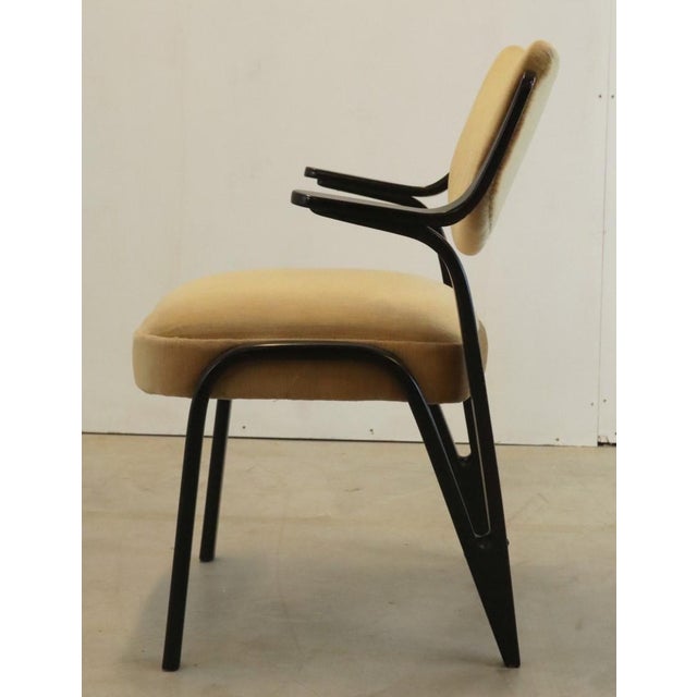 Vintage Fehrbellin Armchair in Wood & Fabric For Sale - Image 4 of 15