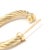 David Yurman Large Twisted Hoop Earrings, 18k Yellow Gold, Length 24.8 Mm For Sale - Image 4 of 6