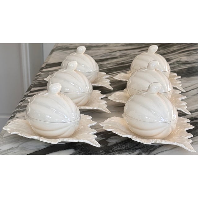 Wedgwood Etruria Dysart Pattern Individual Autumn Soup Tureens - Set of 6 For Sale - Image 14 of 17