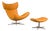 Set of Imola Lounge Chair and Ottoman attributed to Henrik Pedersen for BoConcept, 2000s For Sale