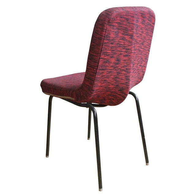 1960s Mid-Century Modern Chair with Original Removable Fabric, 1960s For Sale - Image 5 of 13