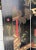 Asian Coromandel Black Lacquer Double-Sided Folding Floor Screen For Sale - Image 4 of 12