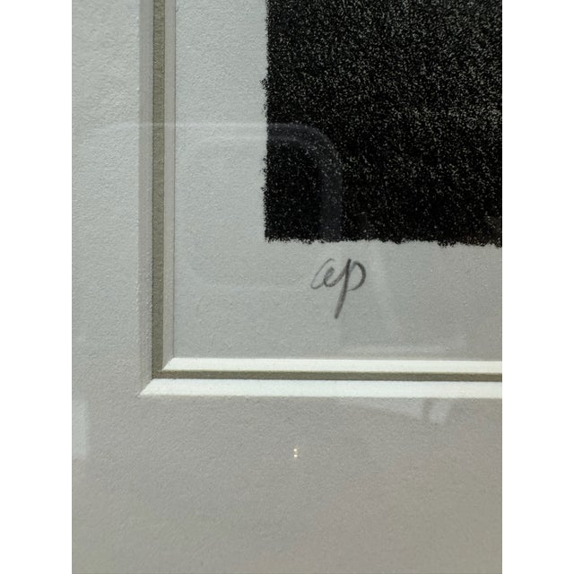 Late 20th Century Robert Kipniss Signed Ap Black & White Landscape Lithograph Framed For Sale In Atlanta - Image 6 of 10