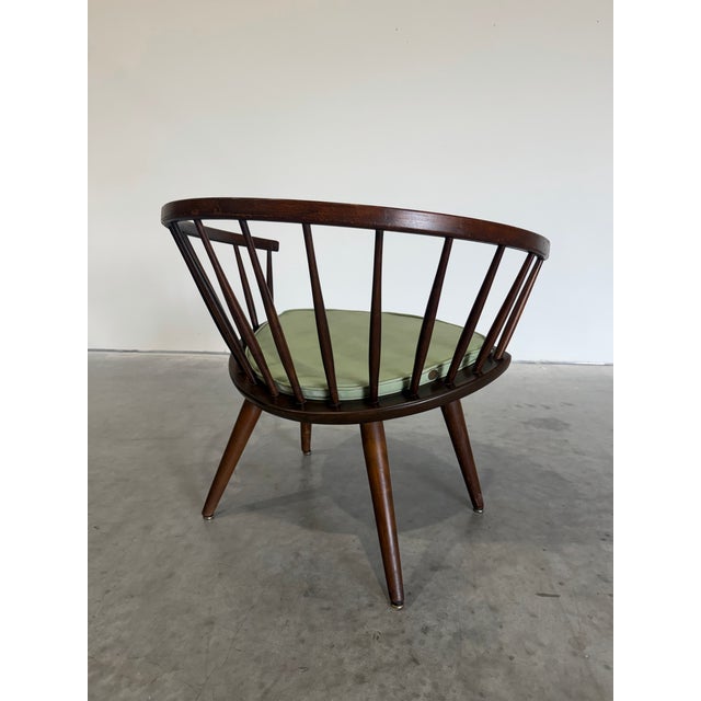 Yngve Ekström Yngve Ekström Arka Attrb Spindle Chair, Sweden c.1950’s For Sale - Image 4 of 12