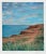 Abstract Coastal Landscape -- Red Cliffs by Ander Kase For Sale - Image 3 of 10