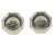 Vintage Cartier Solid Silver Set of Salt and Pepper Octagonal Form Box of 8 For Sale - Image 9 of 9