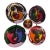 1970s Peter Keil Abstract Metal Disc Wall Sculpture For Sale