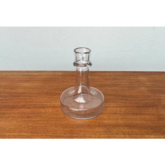 Vintage Danish Carafe in Glass from Holmegaard, 1970s, in Very Good conditions. Designed 1970 to 1979 This piece has an...