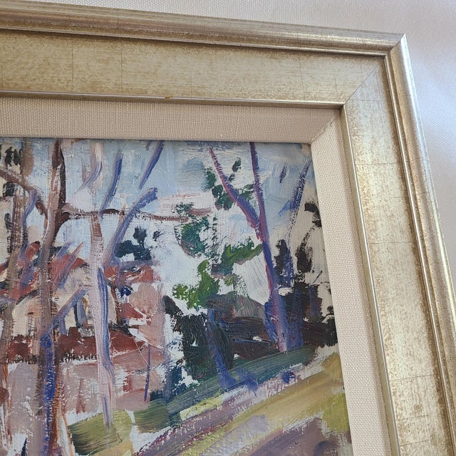 Framed Original Painting Titled ‘Mission Hill’ For Sale In New York - Image 6 of 10
