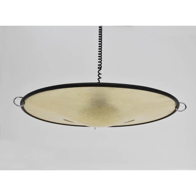 Luci Italia Large Space Age Fiberglass Chandelier from Luci Italia, Italy, 1968 For Sale - Image 4 of 5