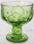 1960s Mid Century Cabaret Green Glasses by Franciscan - Set of 8 For Sale - Image 5 of 7