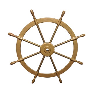 Solid Brass Boats Steering Wheel For Sale