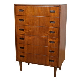 Mid-Century Teak Dresser, Denmark, 1960s For Sale