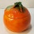 1950s German Porcelain Orange Shaped Marmalade Pot For Sale - Image 4 of 7