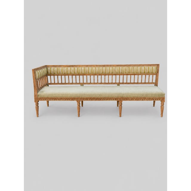 Gustavian (Swedish) Gustavian Style Corner Seating Unit, 1940, Set of 2 For Sale - Image 3 of 8