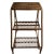 1940s Vintage Industrial Iron Step Ladder For Sale - Image 4 of 4