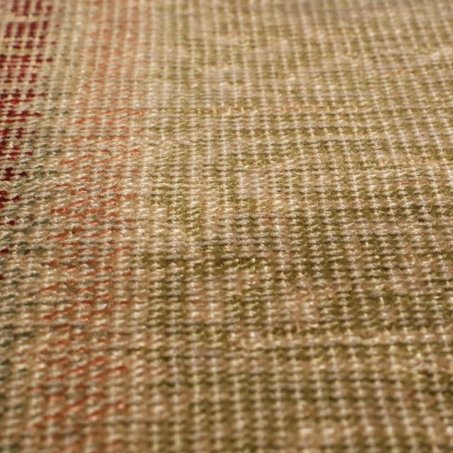 Traditional Antique Kayseri Burgundy and Beige Wool Rug For Sale - Image 3 of 7