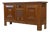 Oak and Wrought Iron Buffet by Charles Dudouyt, 1940s For Sale