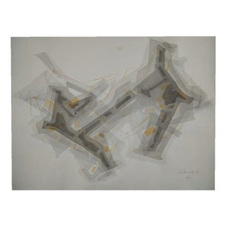 Joan Vilacasas, Untitled, 1963, Watercolor on Paper For Sale